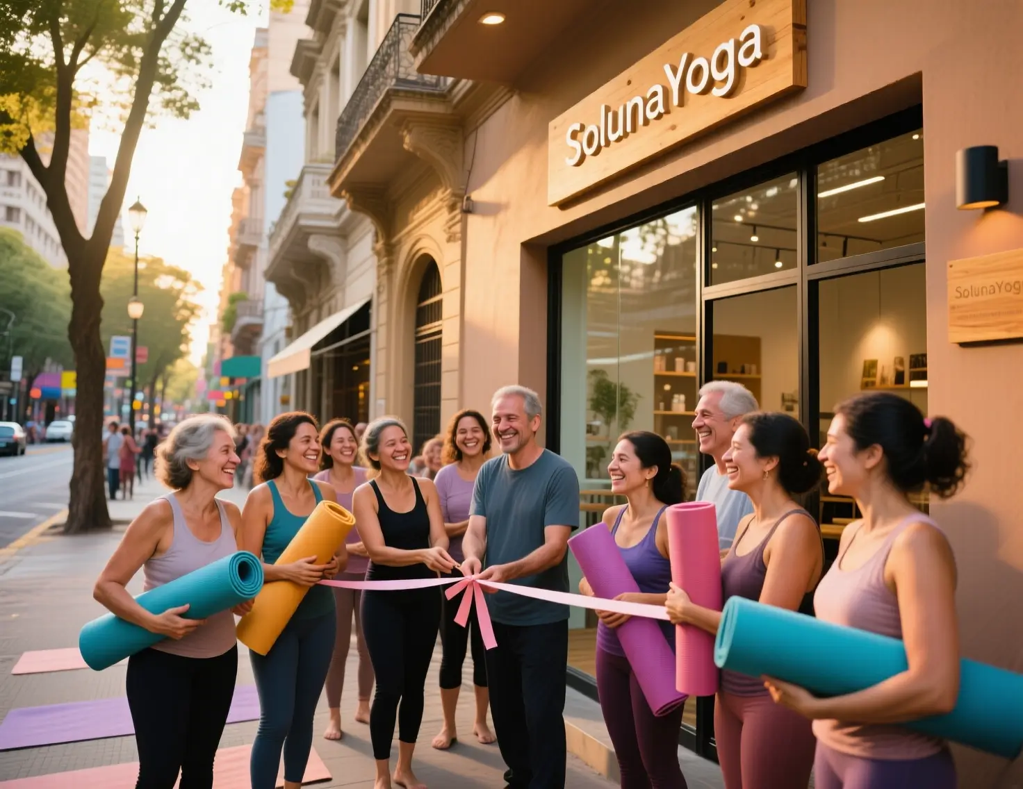 SolunaYoga opening day
